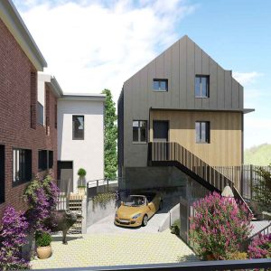 ALFORTVILLE RÉALISATION DE 4 LOGEMENTS COLLECTIFS NEUFS DANS UN CORPS DE BATIMENT EXISTANT ET 1 MAISONNETTE SUR PILOTIS