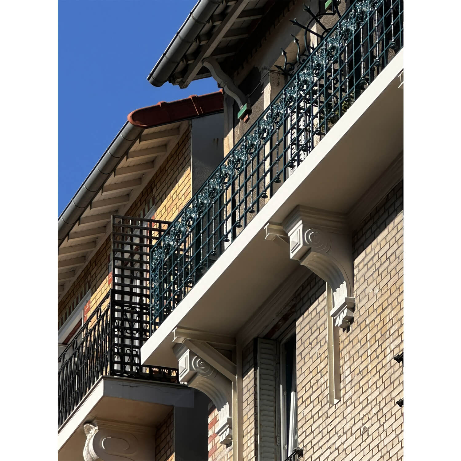 Avramova architecte_Consolidation de balcons d'un immeuble de copropriété_Projet 1