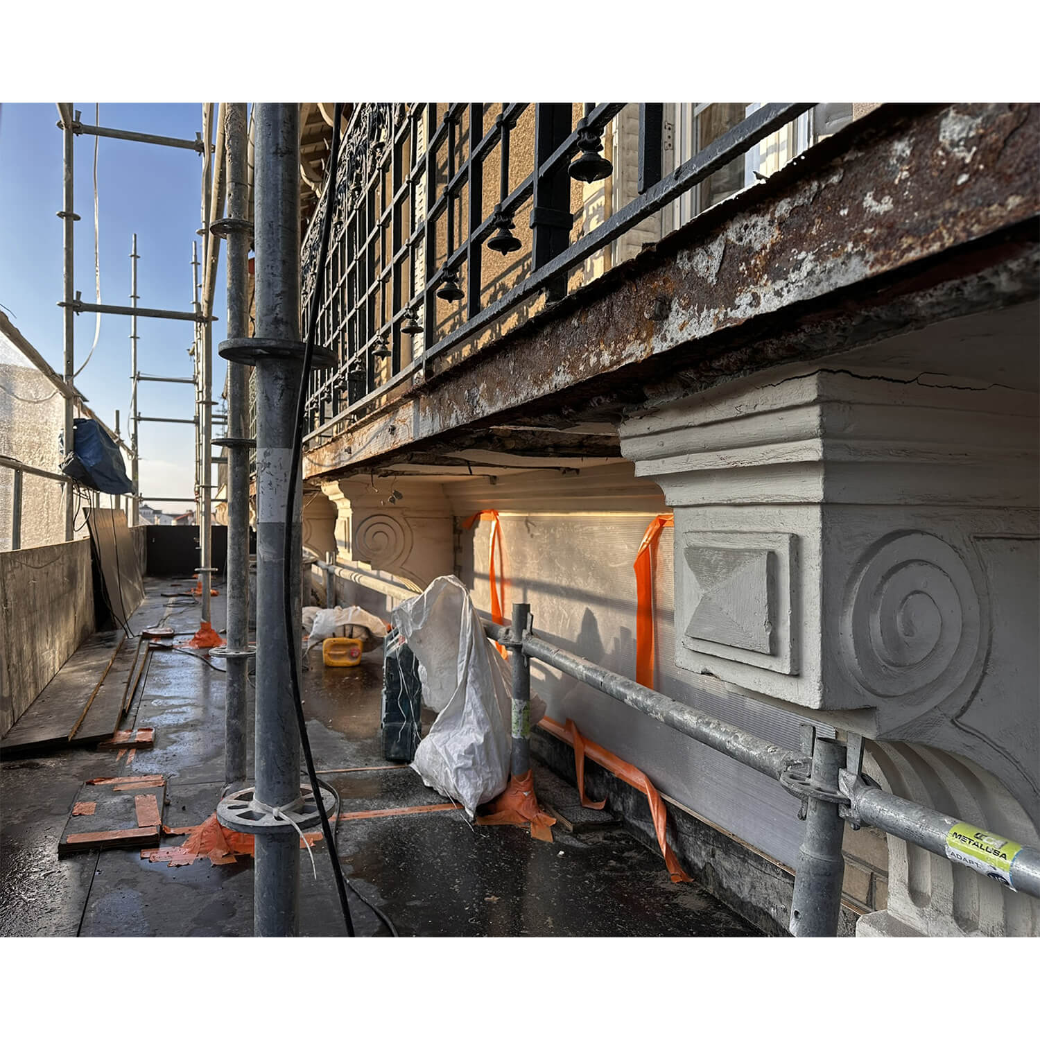 Avramova architecte_Consolidation de balcons d'un immeuble de copropriété_Projet 3