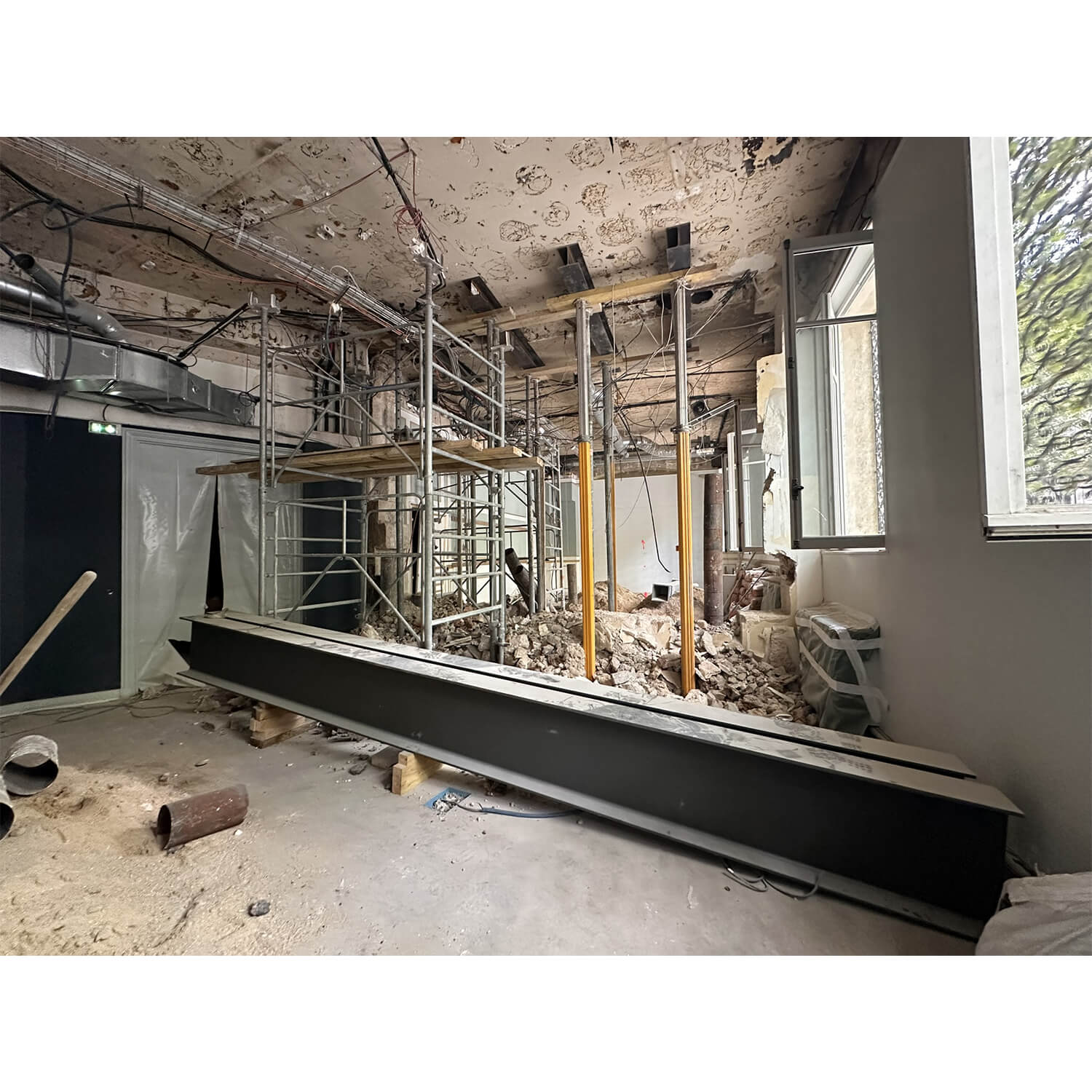Avramova architecte_Paris_Transformation et rénovation de salles_Projet 1