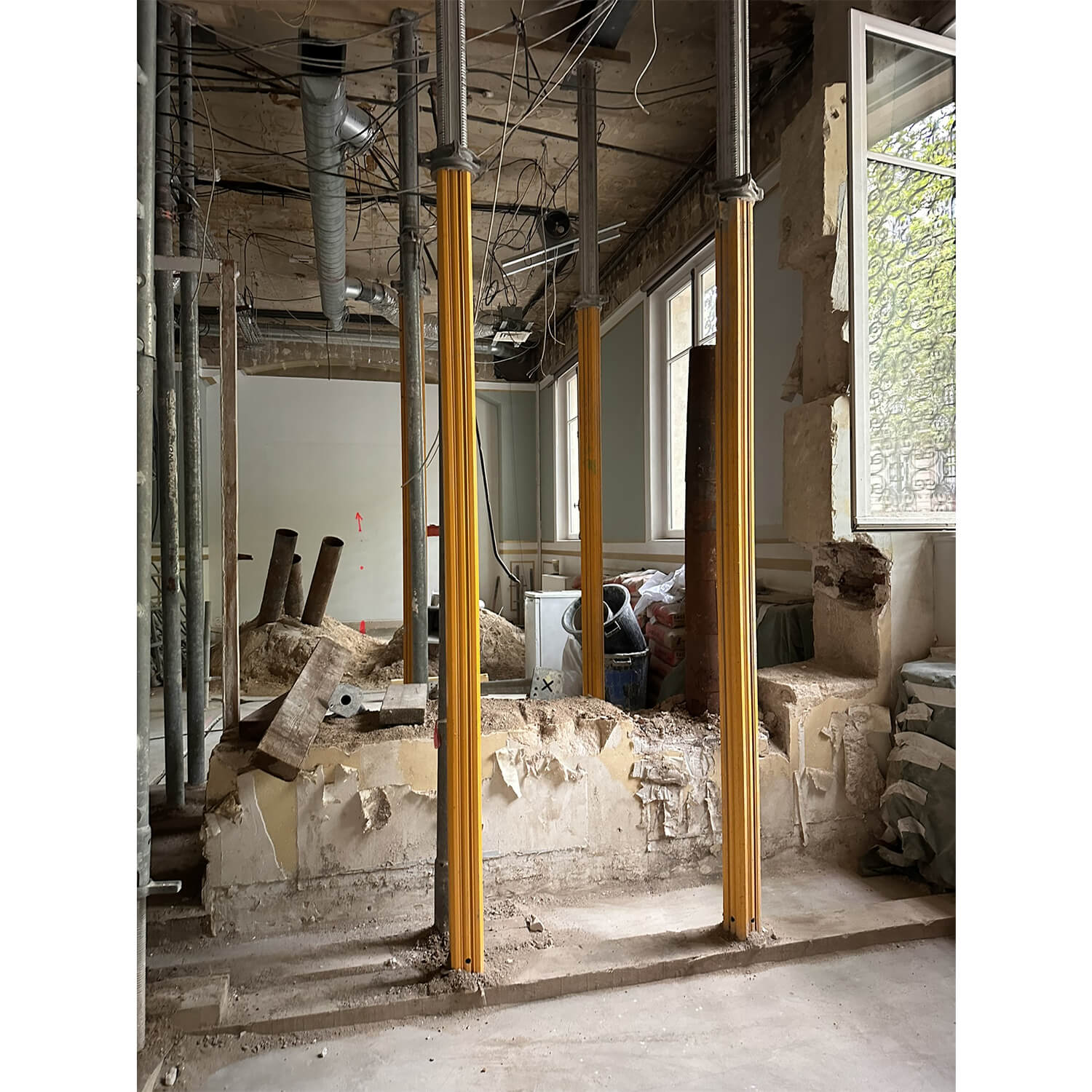 Avramova architecte_Paris_Transformation et rénovation de salles_Projet 2