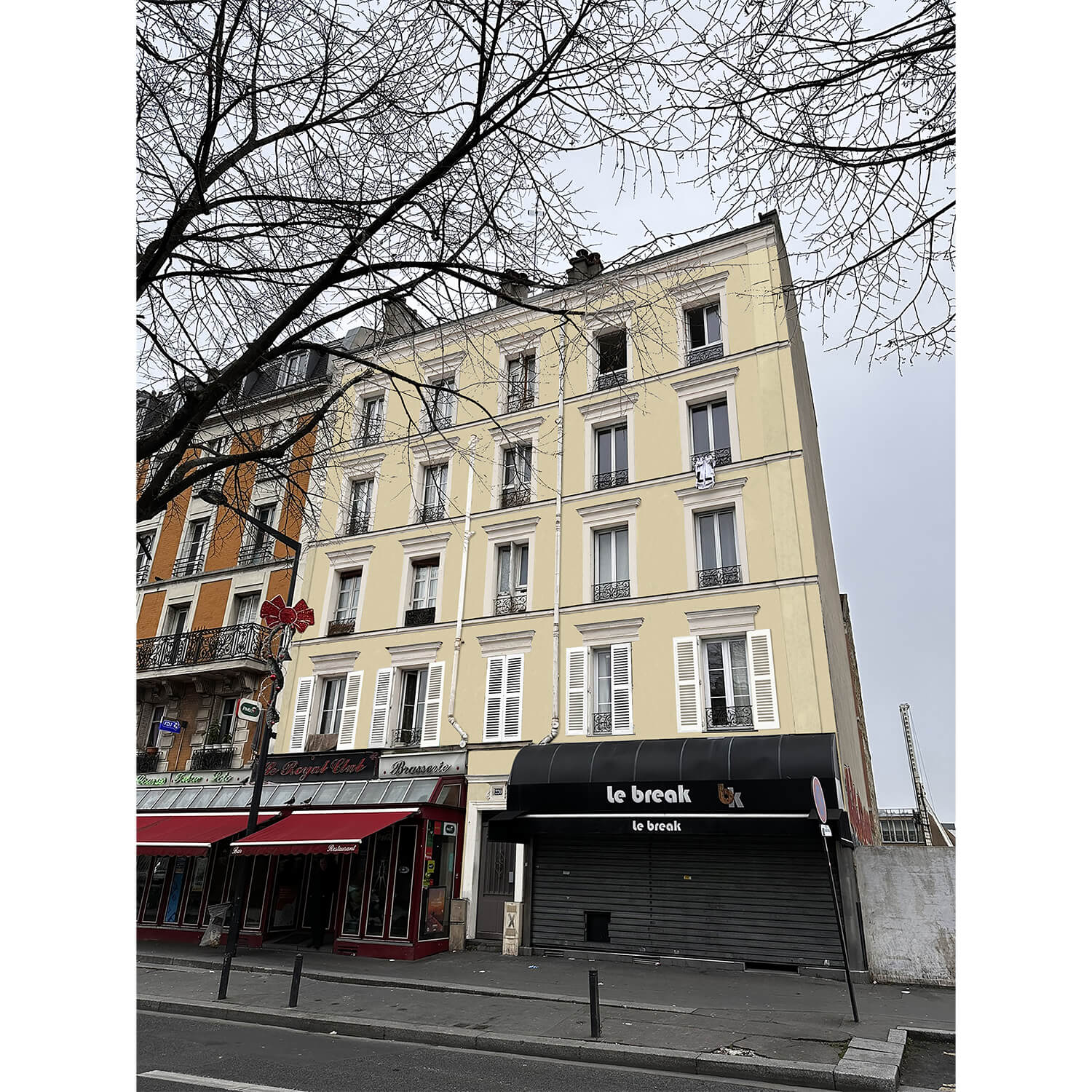Avramova architecte_Saint-Denis Wilson_Rénovation de la façade_Projet 1